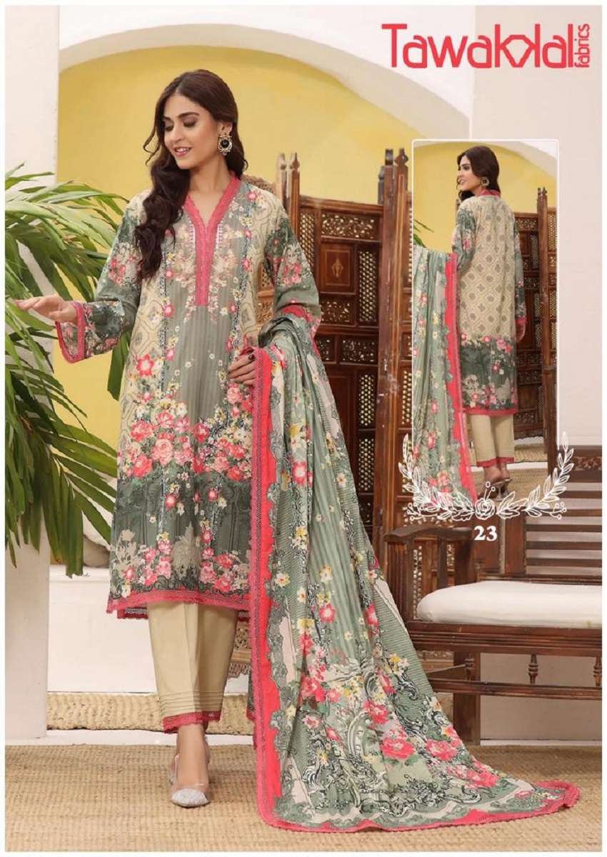 Tawakal Mehroz Vol-3 -Dress Material - Wholesale Catalog