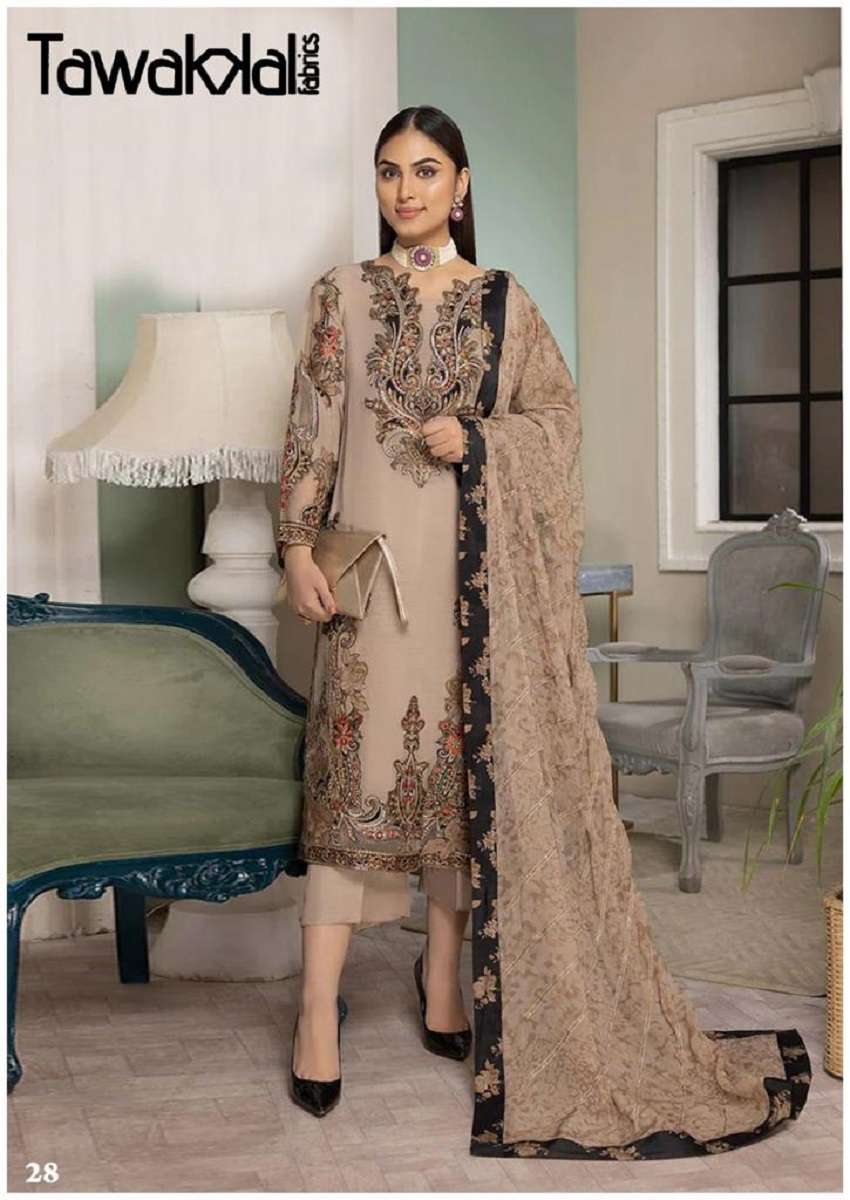 Tawakal Mehroz Vol-3 -Dress Material - Wholesale Catalog