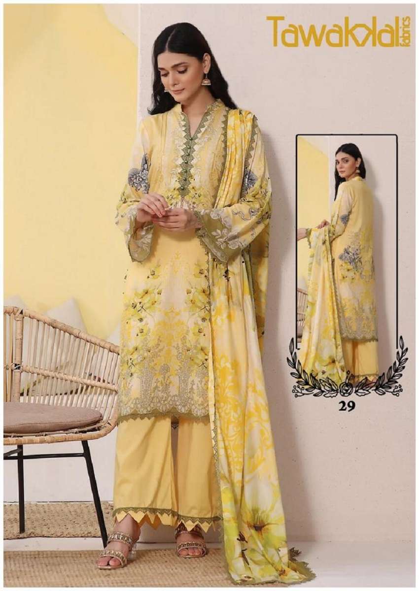 Tawakal Mehroz Vol-3 -Dress Material - Wholesale Catalog