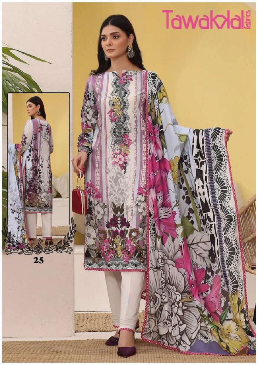Tawakal Mehroz Vol-3 -Dress Material - Wholesale Catalog