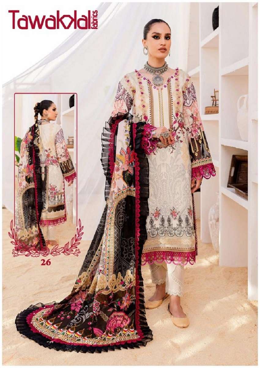 Tawakal Mehroz Vol-3 -Dress Material - Wholesale Catalog
