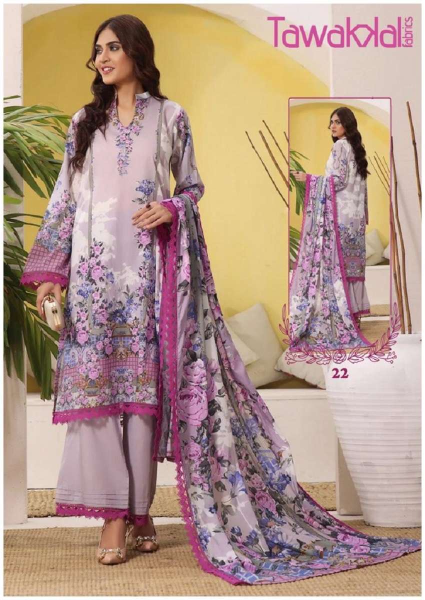 Tawakal Mehroz Vol-3 -Dress Material - Wholesale Catalog