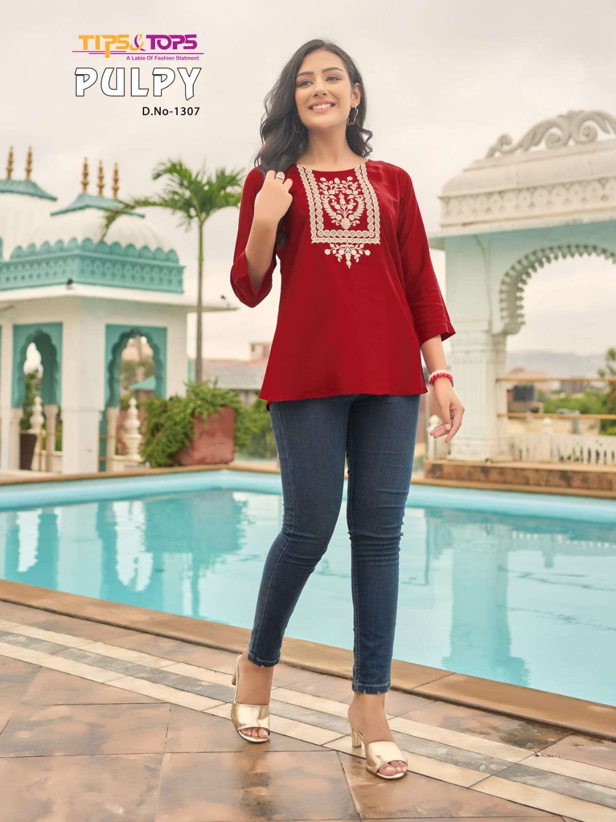 TIPS & TOPS PULPY Vol 13 Kurti Wholesale catalog
