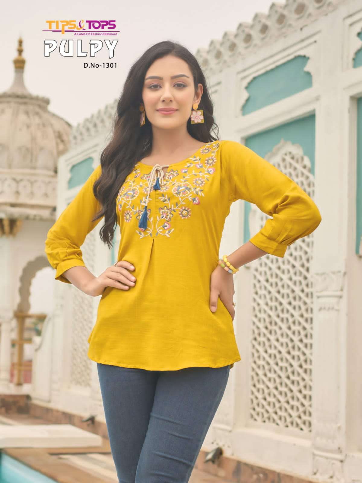 TIPS & TOPS PULPY Vol 13 Kurti Wholesale catalog