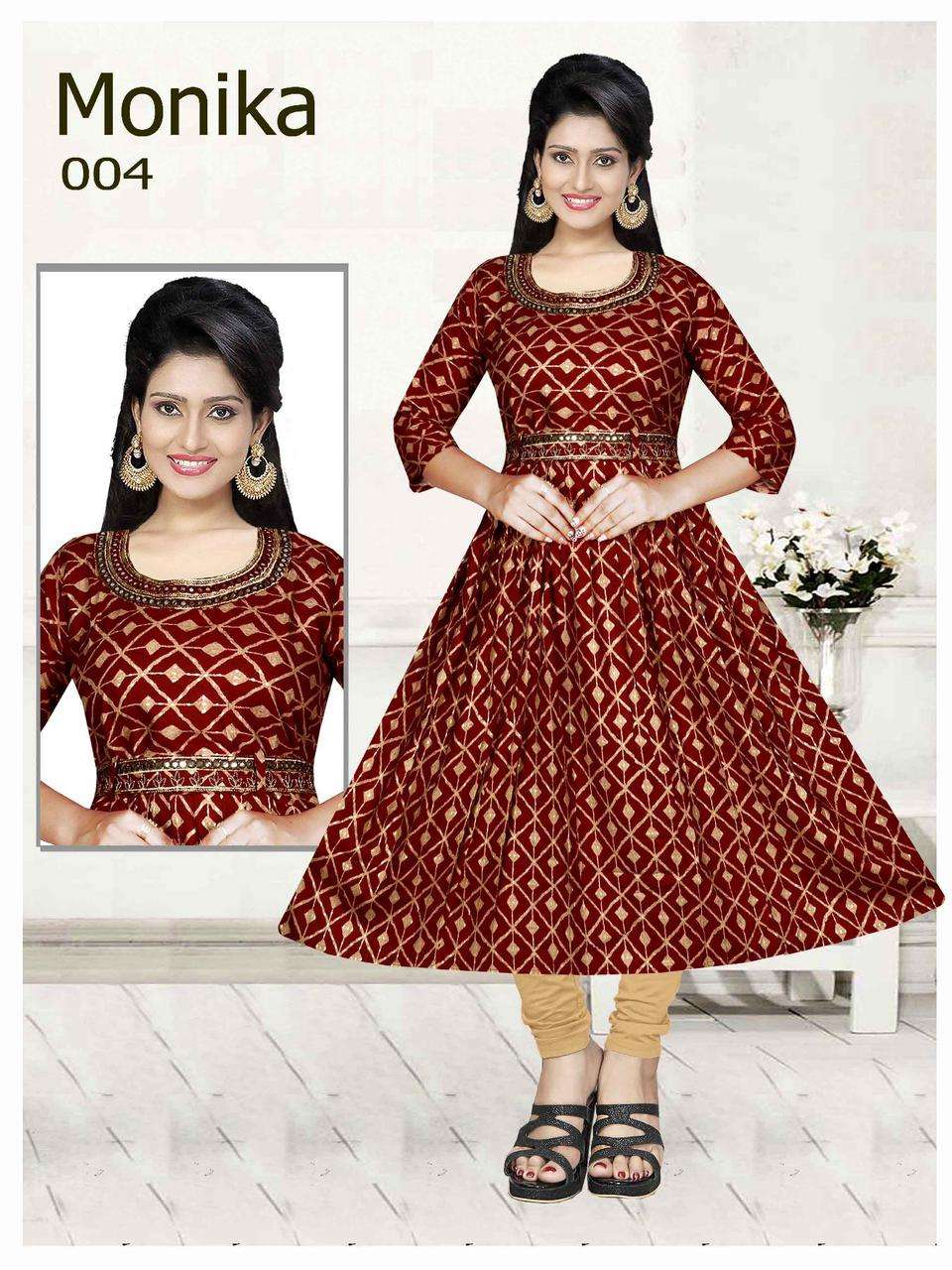 TRENDY MONIKA VOL.1 Fancy Kurti Wholesale catalog