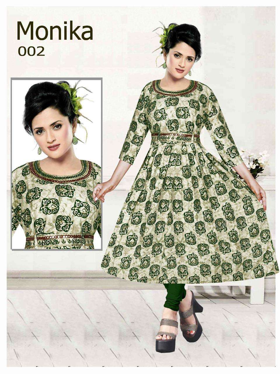 TRENDY MONIKA VOL.1 Fancy Kurti Wholesale catalog
