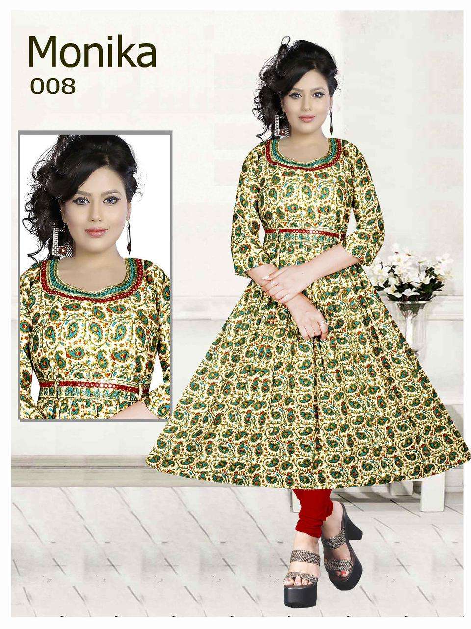 TRENDY MONIKA VOL.1 Fancy Kurti Wholesale catalog