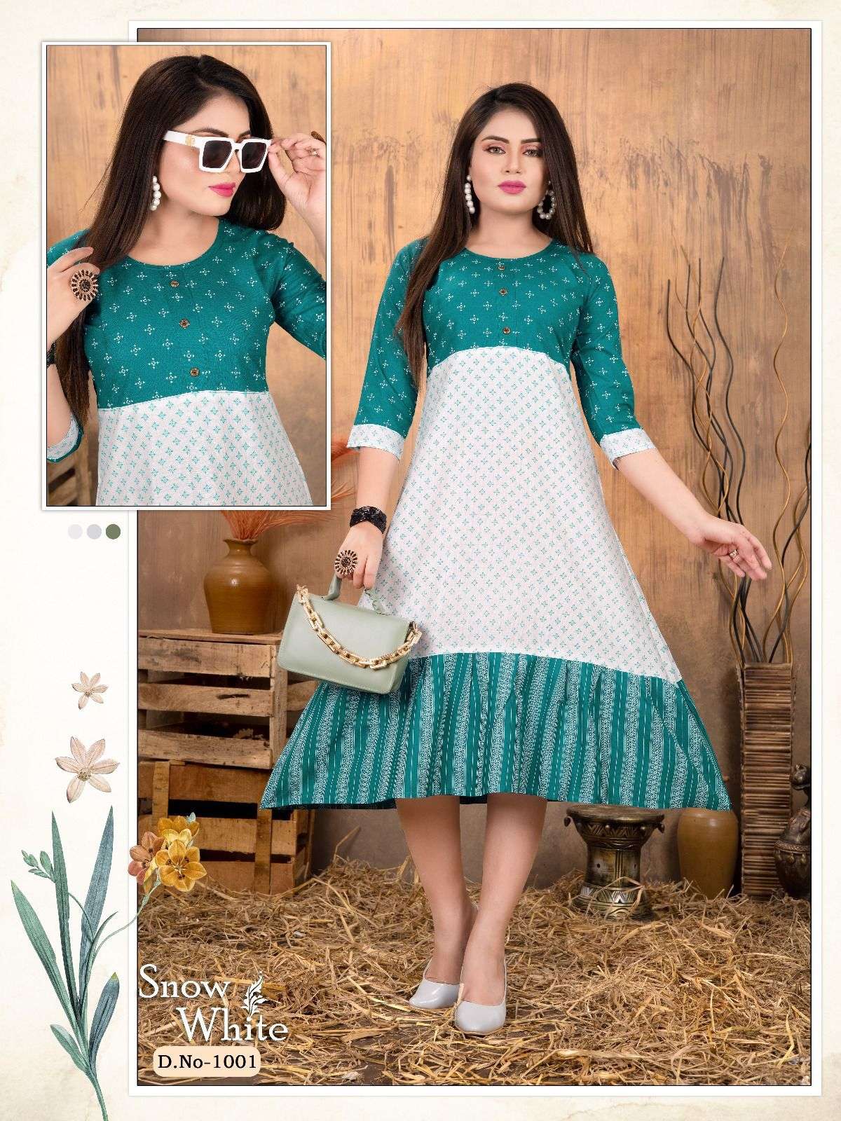 TRENDY SNOW WHITE VOL.1 Kurti Wholesale catalog