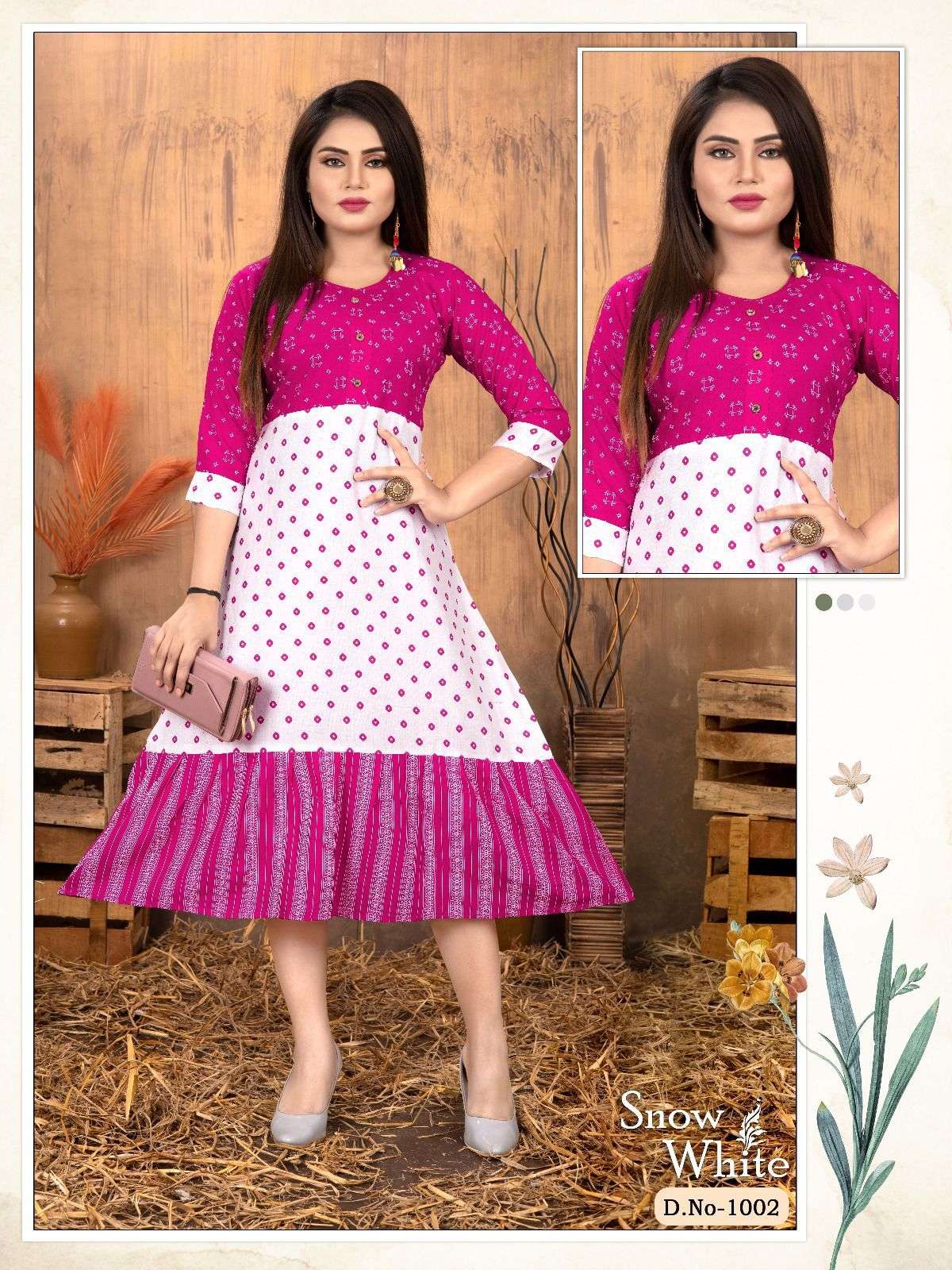 TRENDY SNOW WHITE VOL.1 Kurti Wholesale catalog