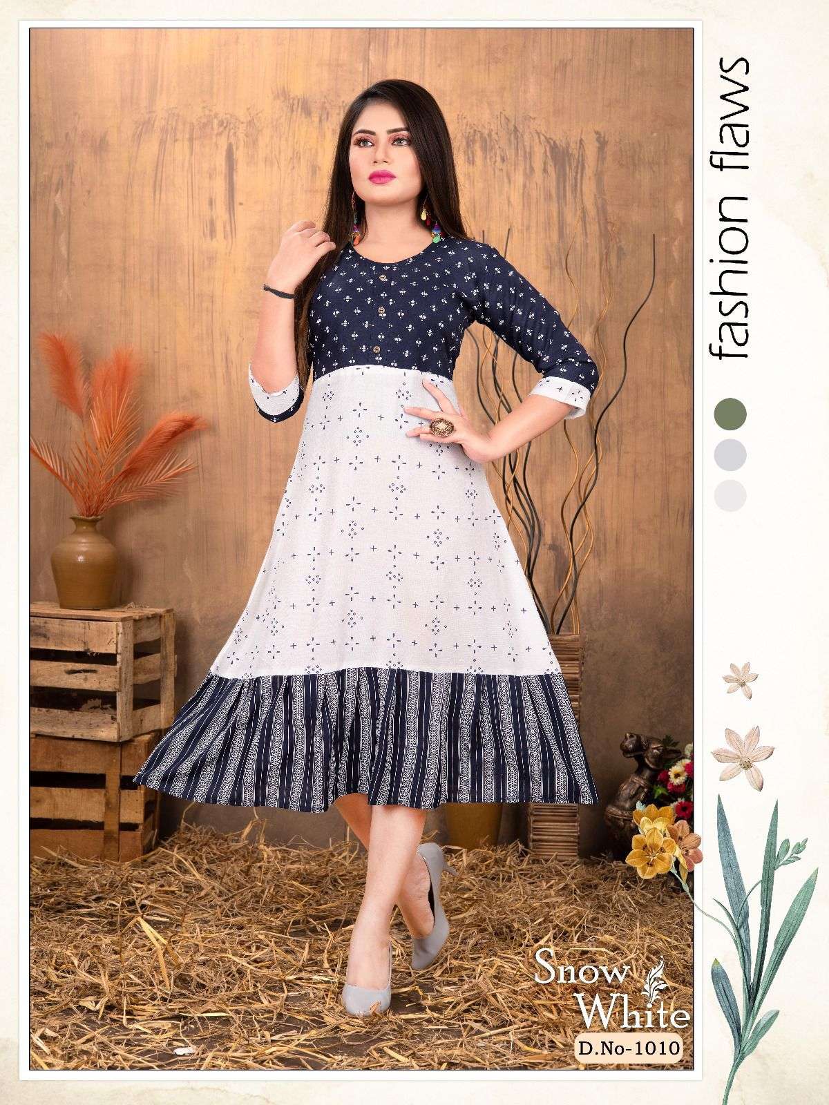 TRENDY SNOW WHITE VOL.1 Kurti Wholesale catalog