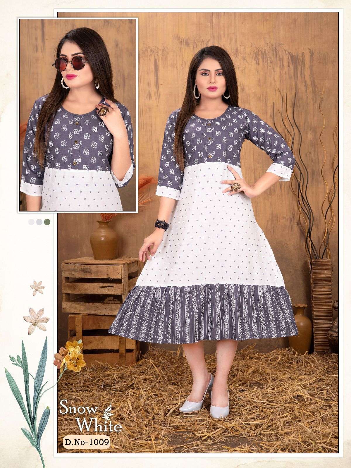 TRENDY SNOW WHITE VOL.1 Kurti Wholesale catalog