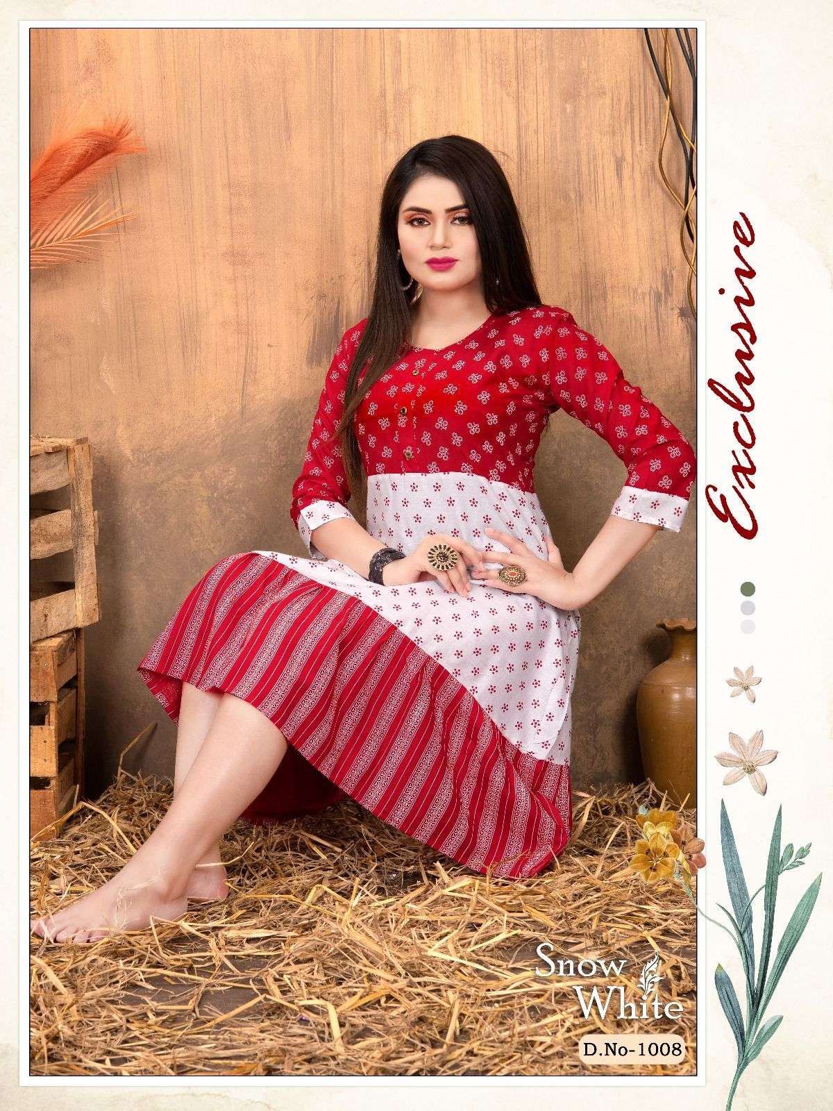 TRENDY SNOW WHITE VOL.1 Kurti Wholesale catalog