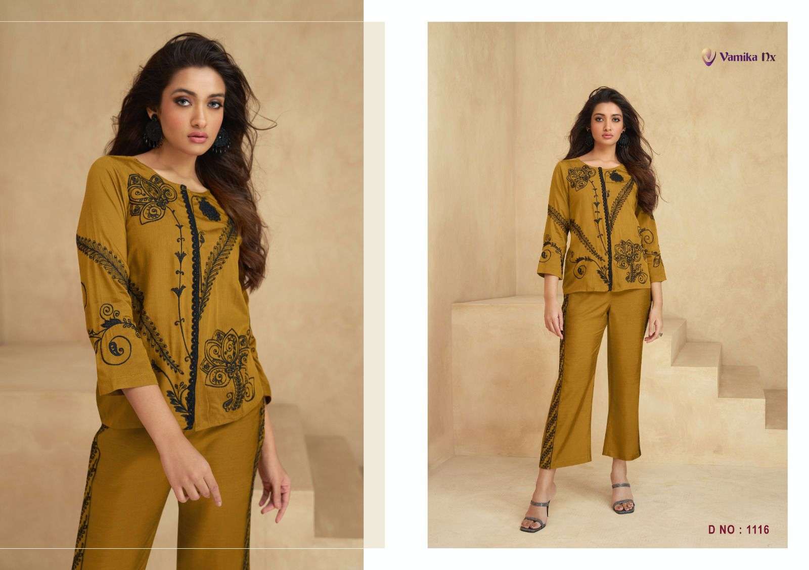 Vamika Nx SARRA Co-Ord Set Kurti Wholesale catalog
