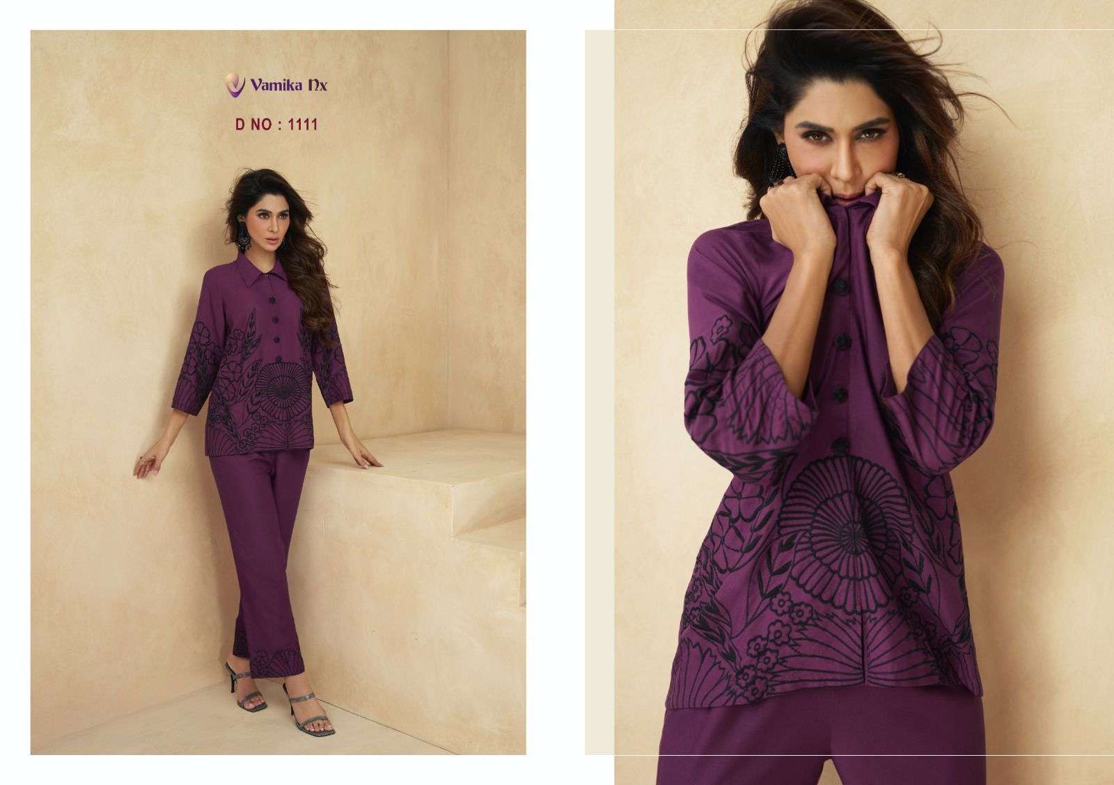 Vamika Nx SARRA Co-Ord Set Kurti Wholesale catalog