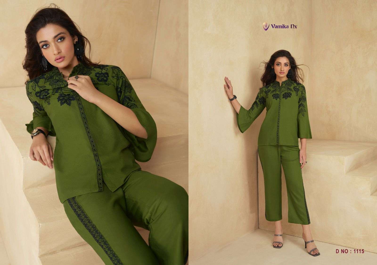 Vamika Nx SARRA Co-Ord Set Kurti Wholesale catalog