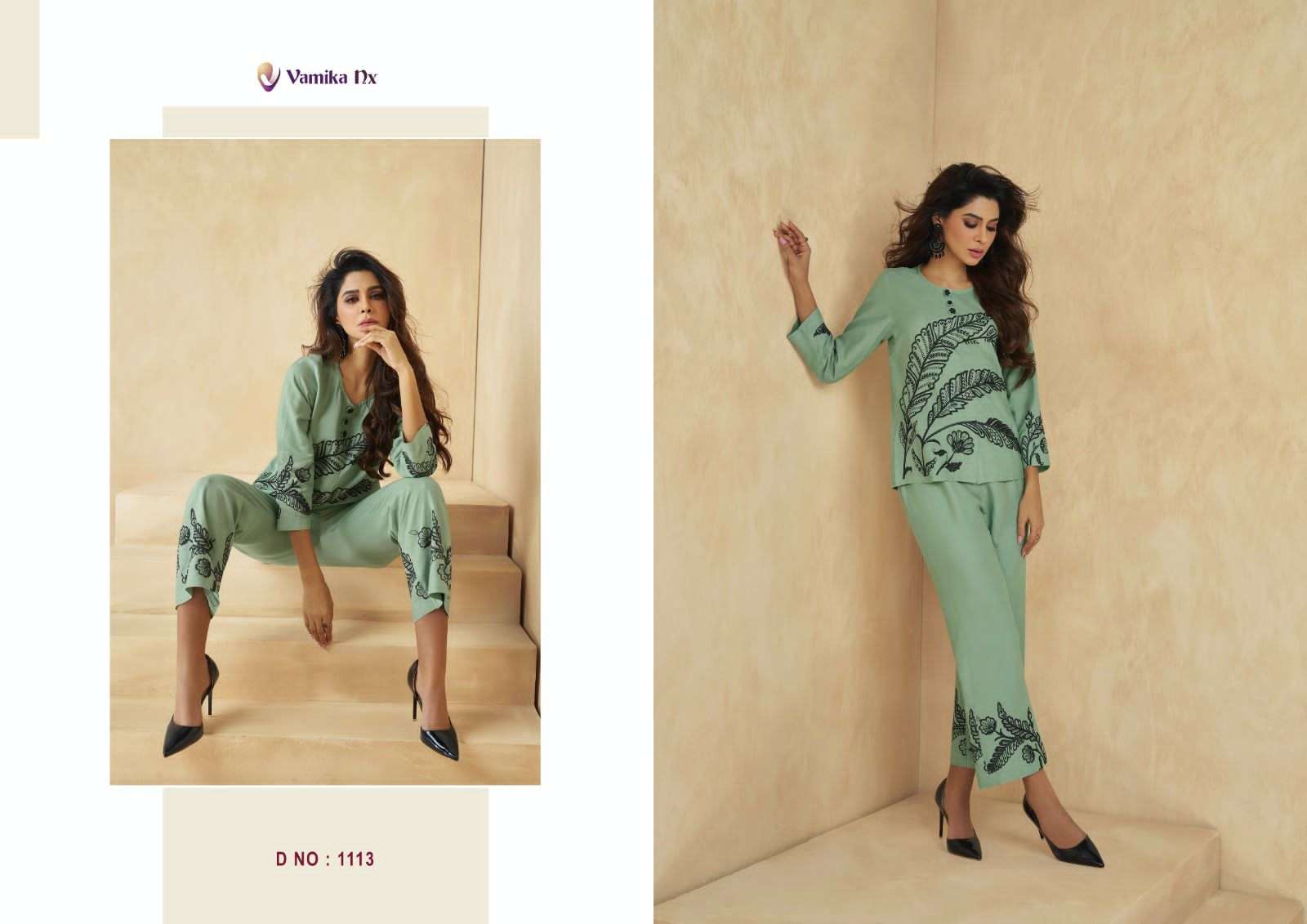 Vamika Nx SARRA Co-Ord Set Kurti Wholesale catalog