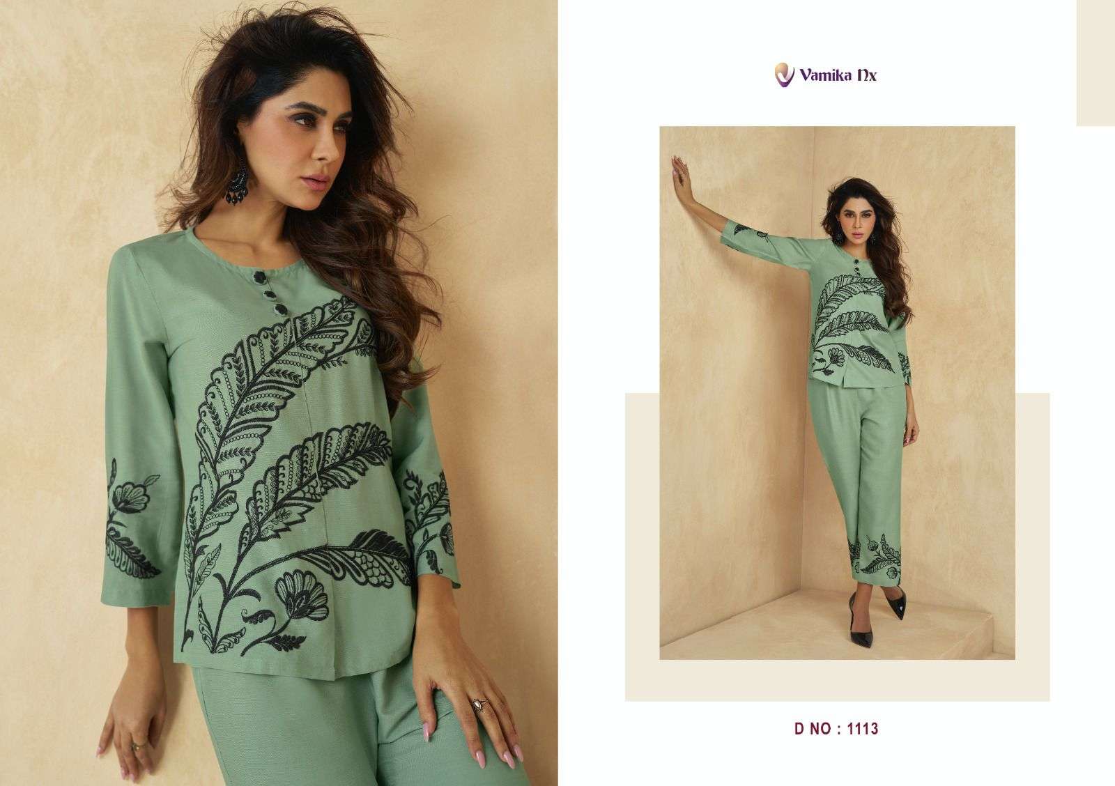 Vamika Nx SARRA Co-Ord Set Kurti Wholesale catalog