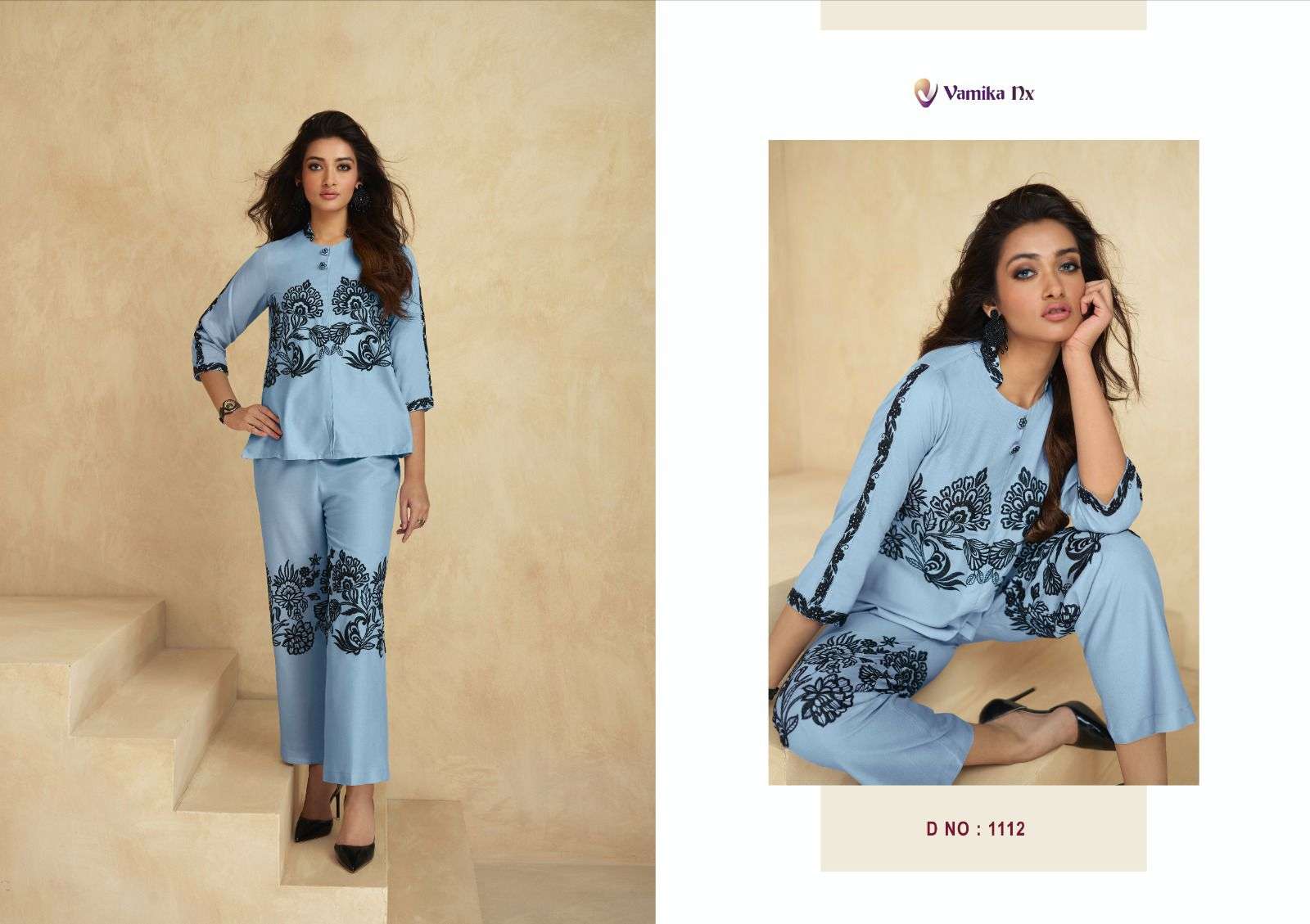 Vamika Nx SARRA Co-Ord Set Kurti Wholesale catalog