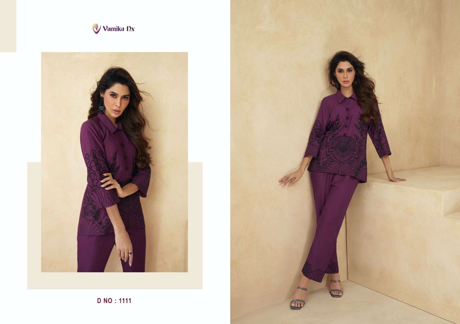 Vamika Nx SARRA Co-Ord Set Kurti Wholesale catalog
