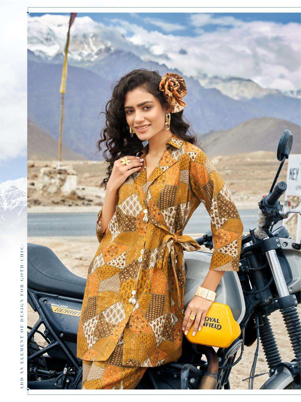Wanna Fab Cord Set Kurti Wholesale catalog