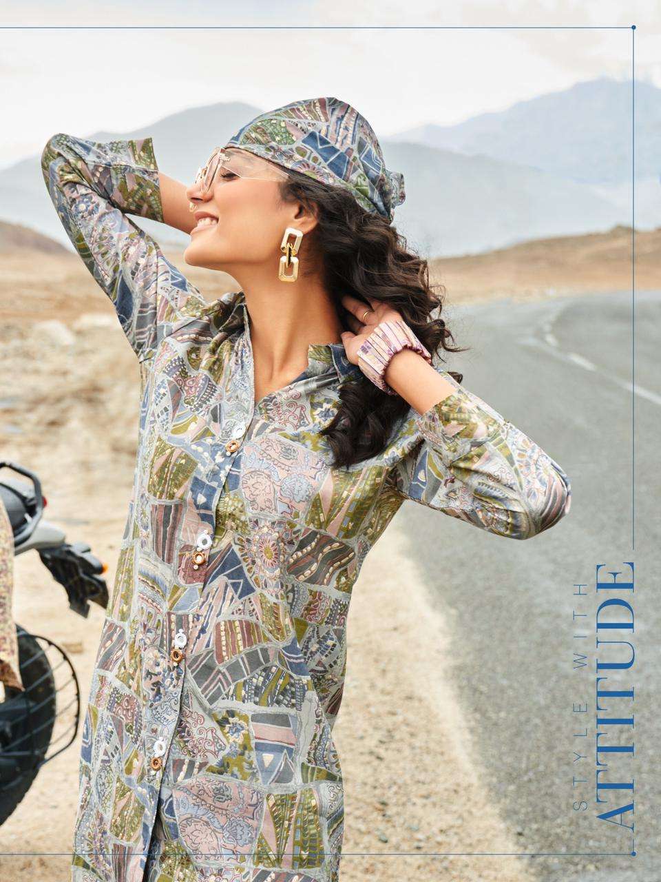 Wanna Fab Cord Set Kurti Wholesale catalog