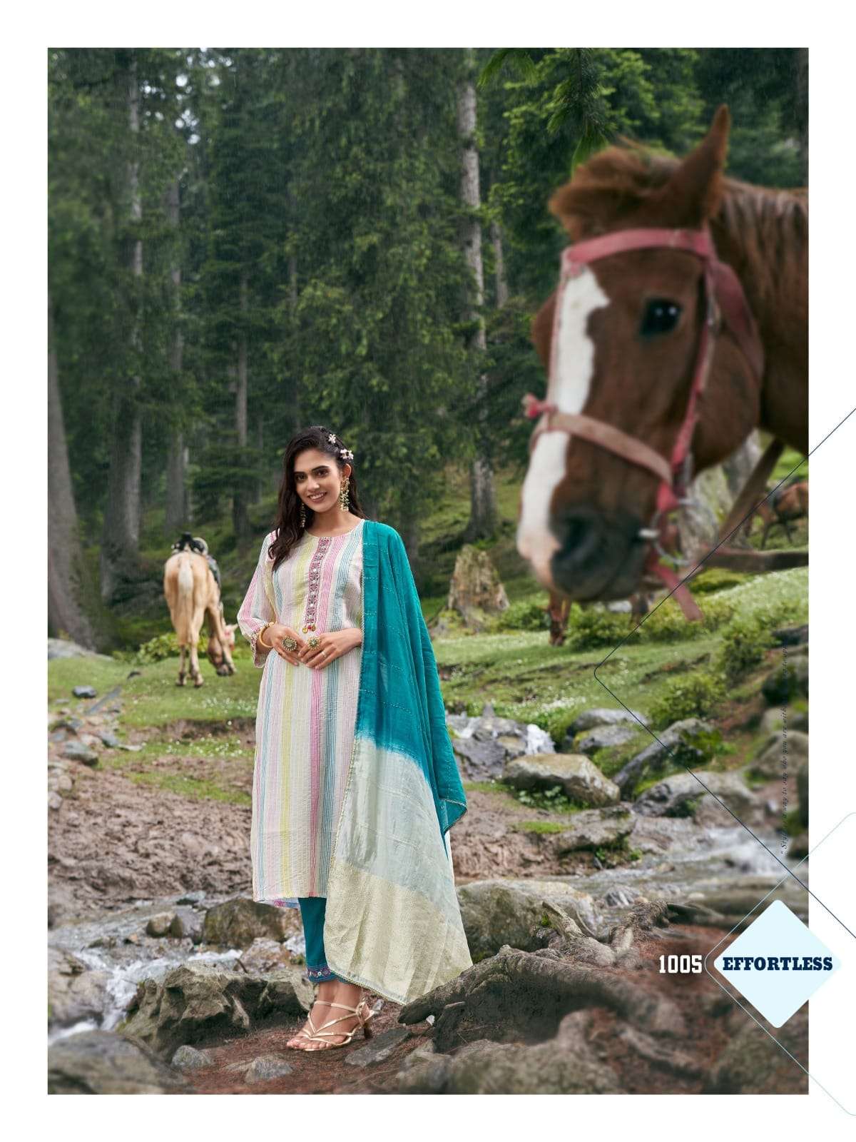 Wanna Heer Muslin desiger Kurti Wholesale catalog