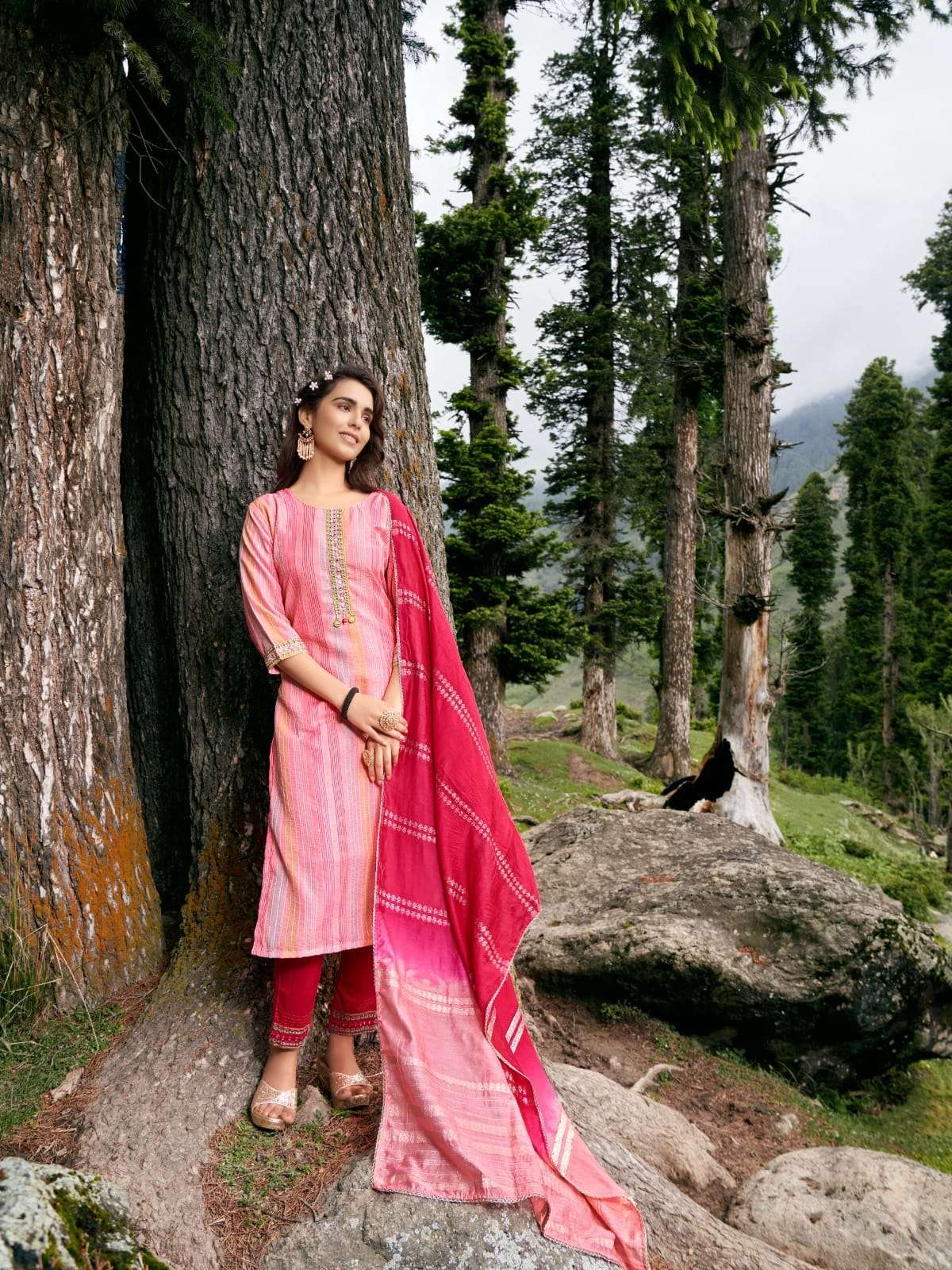 Wanna Heer Muslin desiger Kurti Wholesale catalog