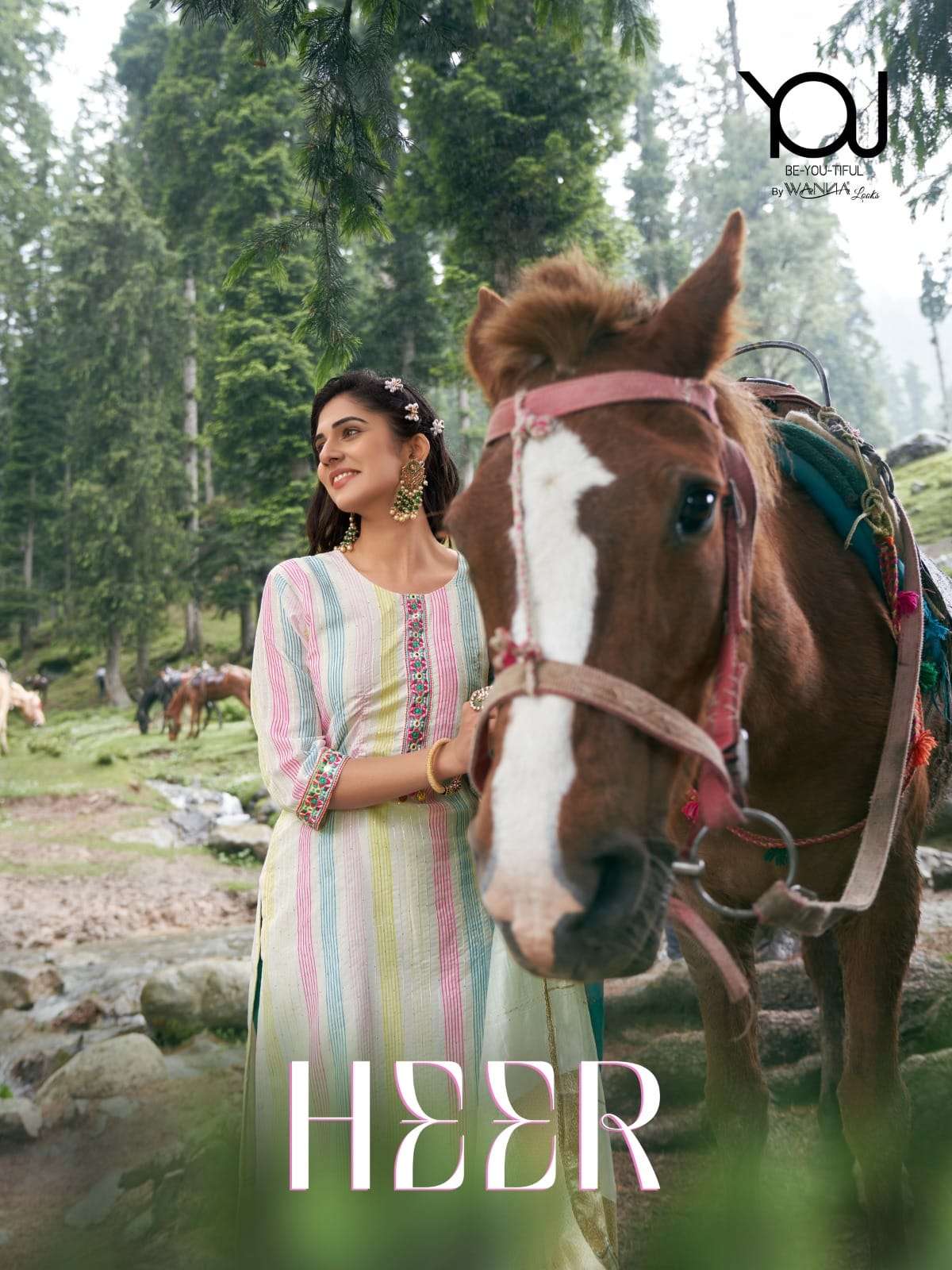 Wanna Heer Muslin desiger Kurti Wholesale catalog