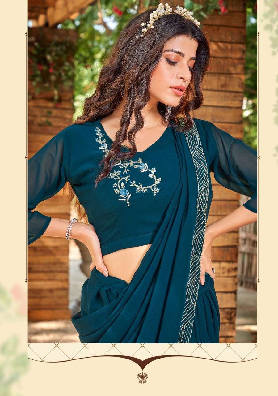 Wanna Pink Super Fancy Gown Kurti Wholesale catalog