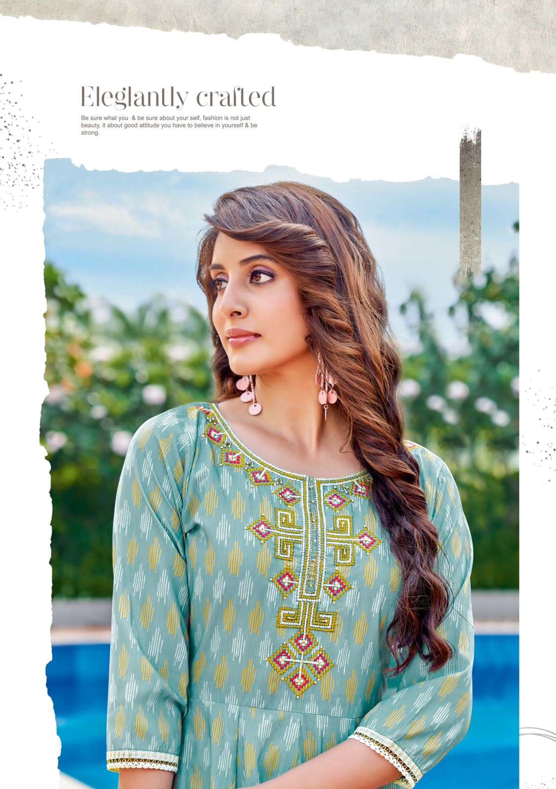 WOOGLEE AVSAR Rincle Rayon Print Kurti Wholesale catalog