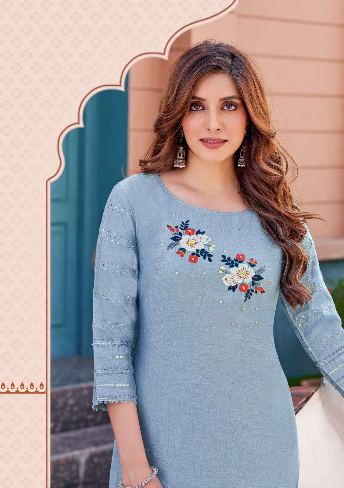 WOOGLEE MARYAM VOL 2 Viscose Weaving Kurti Wholesale catalog