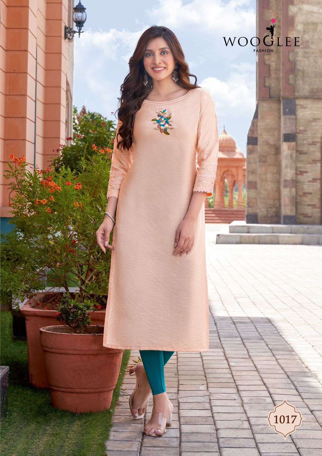 WOOGLEE MARYAM VOL 2 Viscose Weaving Kurti Wholesale catalog