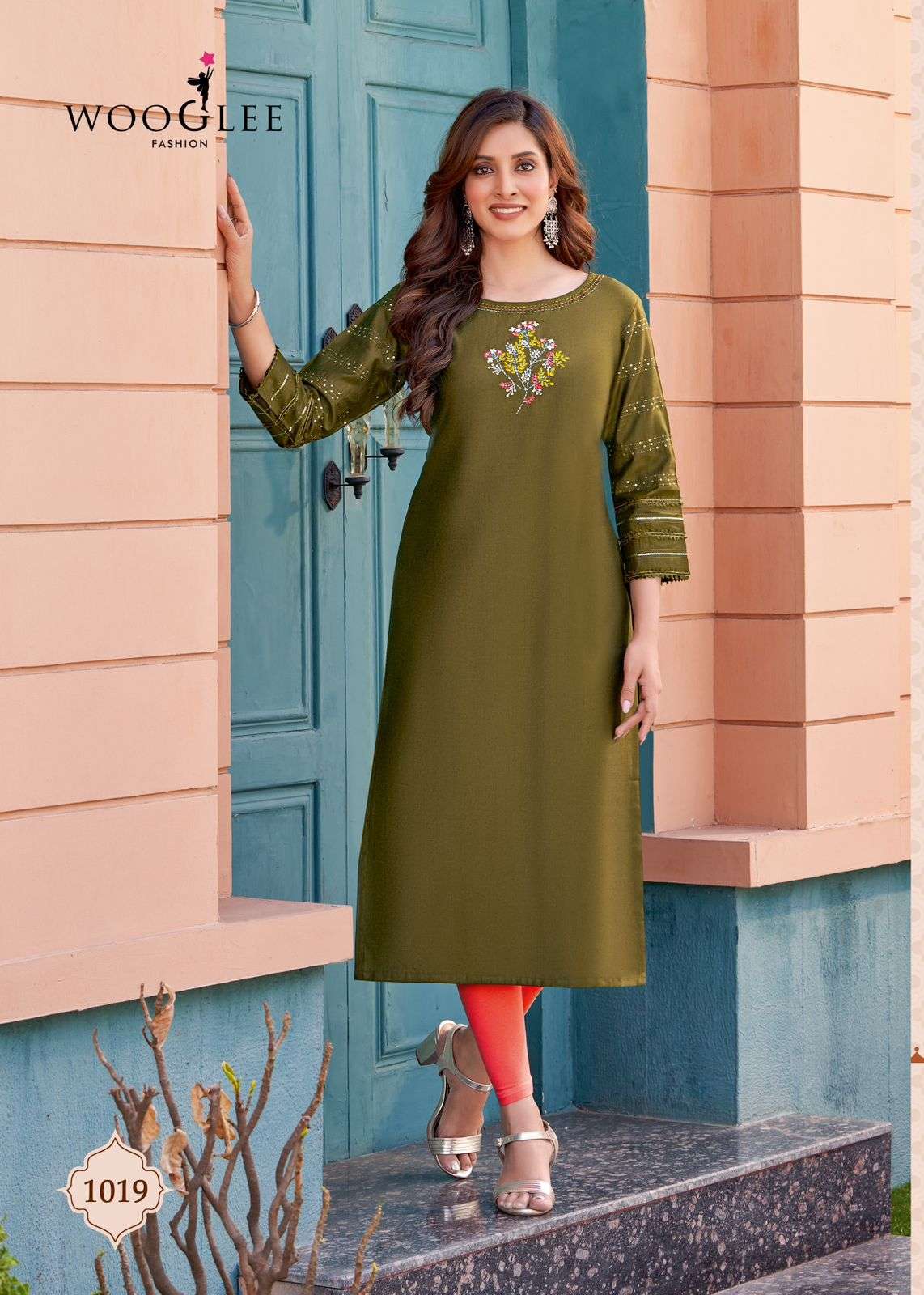 WOOGLEE MARYAM VOL 2 Viscose Weaving Kurti Wholesale catalog