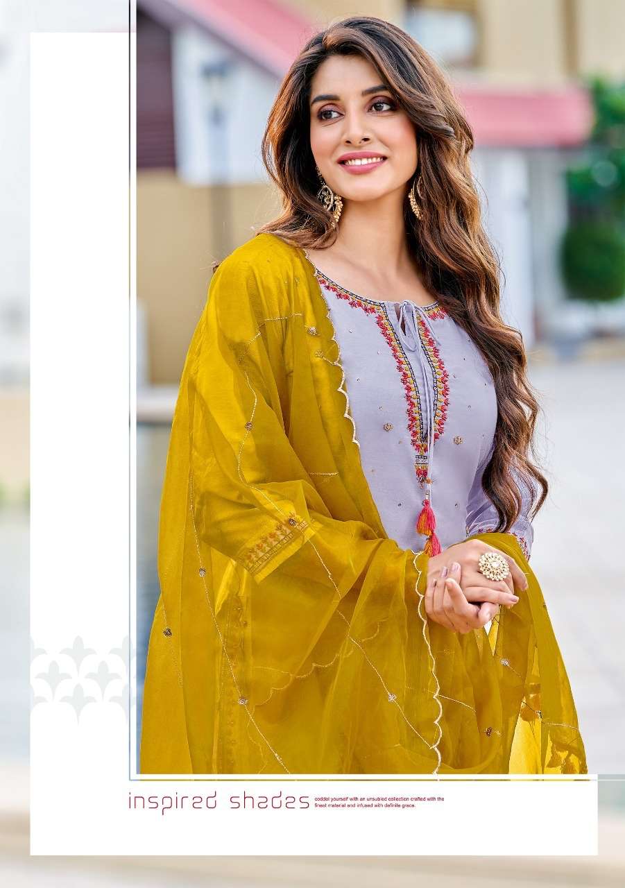 WOOGLEE NIKHAR Pure viscose silk Kurti Wholesale catalog