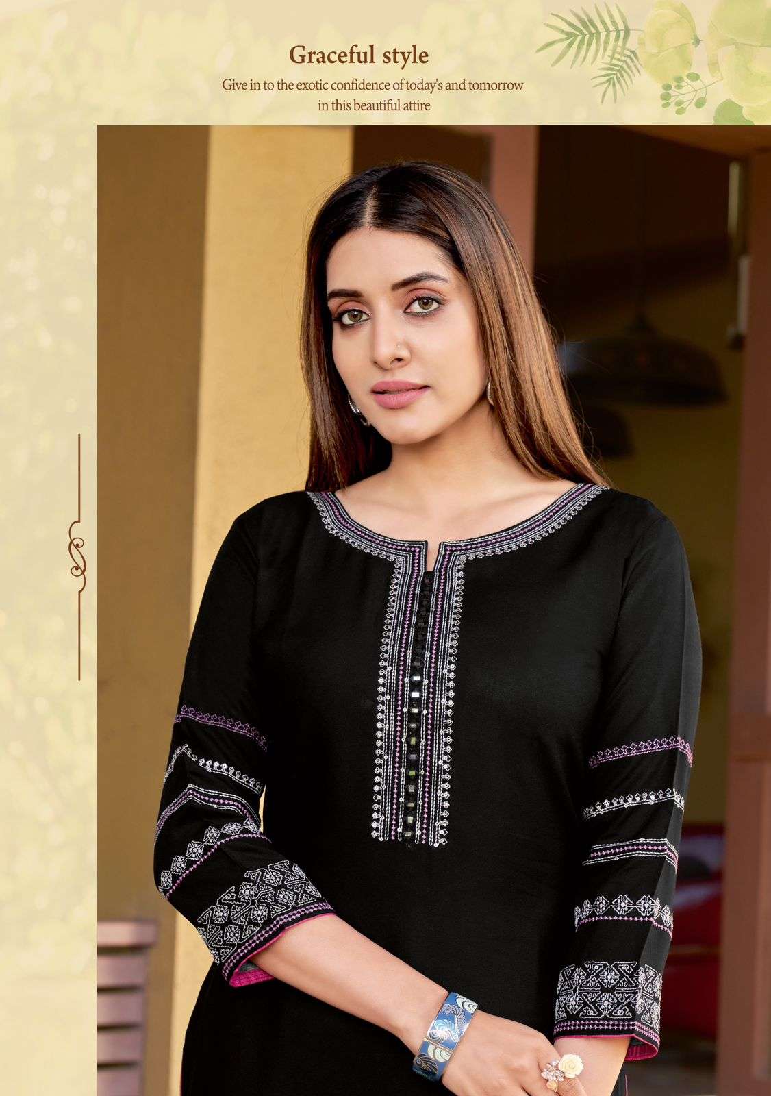 Wooglee SAKSHI VOL 4 Rayon Kurti Wholesale catalog