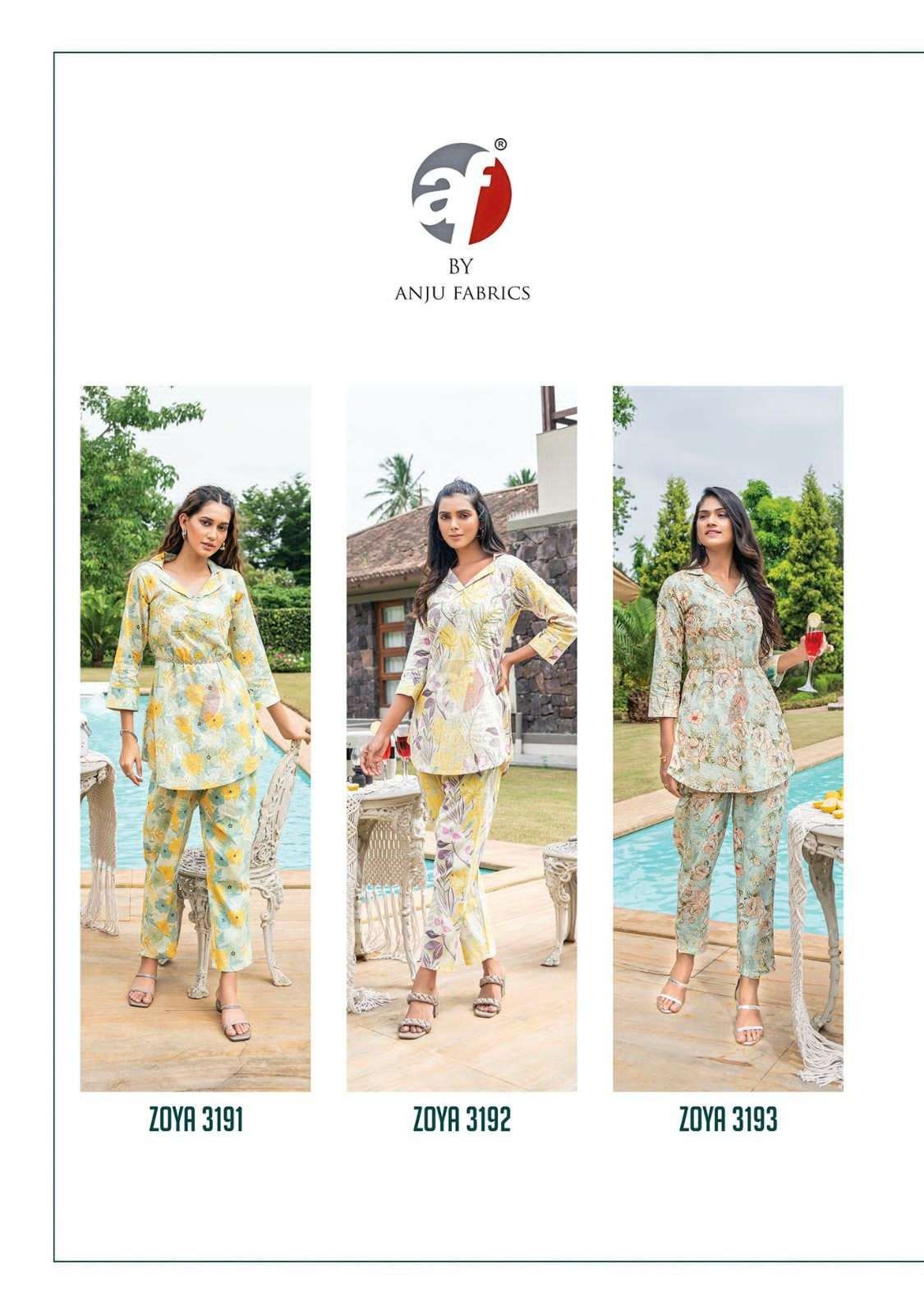 ZOYA Vol - 6 Co - Ord - Set Kurti Wholesale catalog