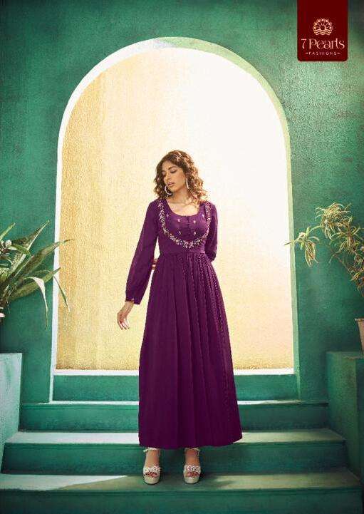 7 PEARLS FESTIVA Kurti Wholesale catalog