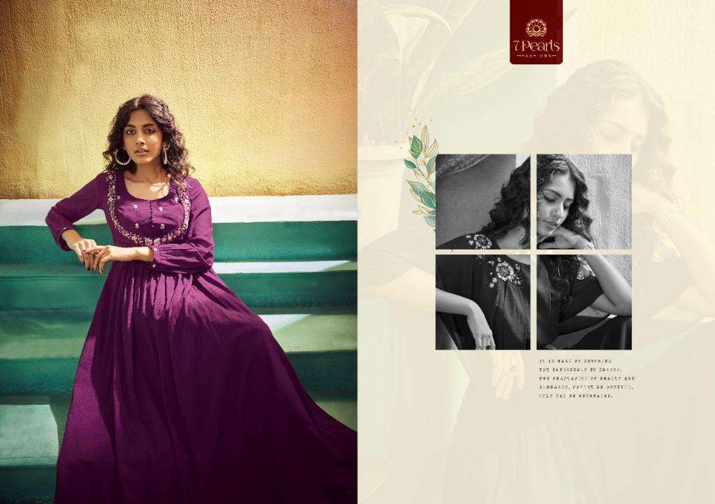 7 PEARLS FESTIVA Kurti Wholesale catalog