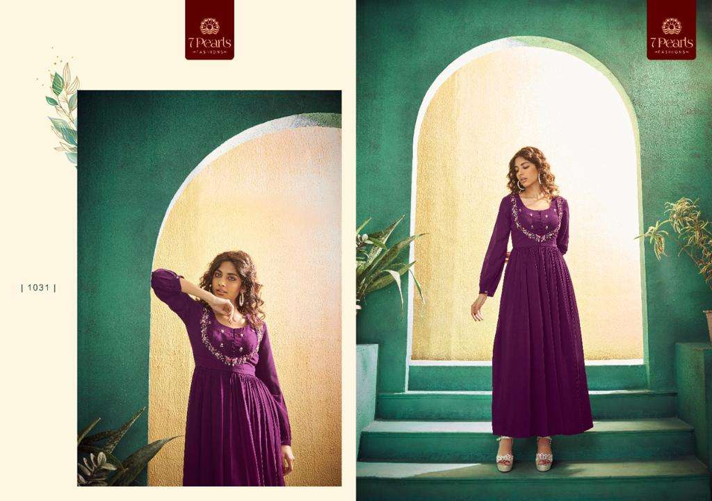 7 PEARLS FESTIVA Kurti Wholesale catalog