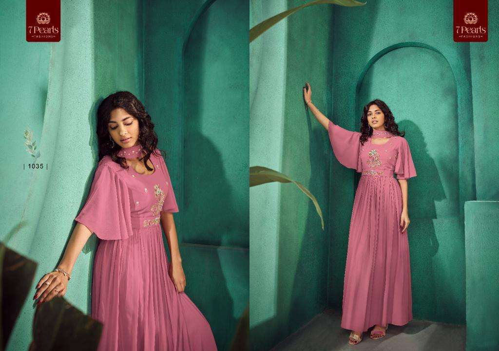 7 PEARLS FESTIVA Kurti Wholesale catalog