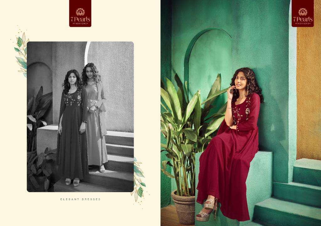 7 PEARLS FESTIVA Kurti Wholesale catalog