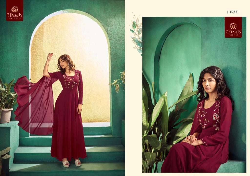7 PEARLS FESTIVA Kurti Wholesale catalog