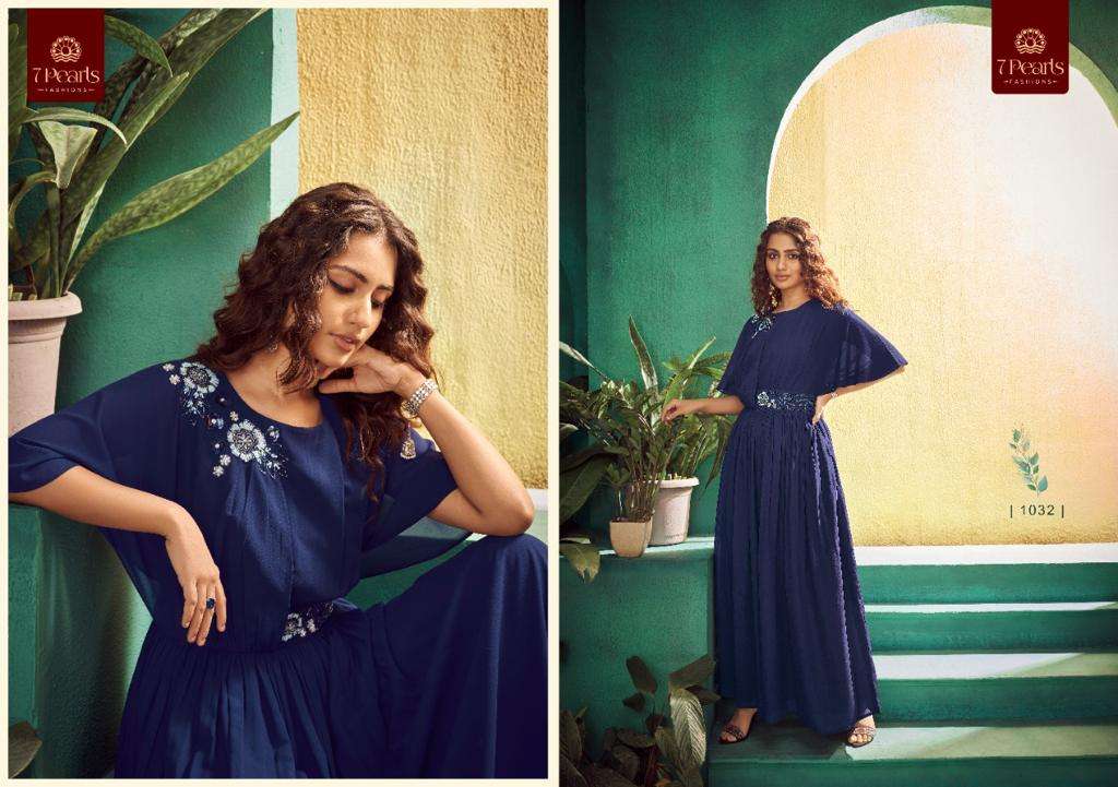 7 PEARLS FESTIVA Kurti Wholesale catalog