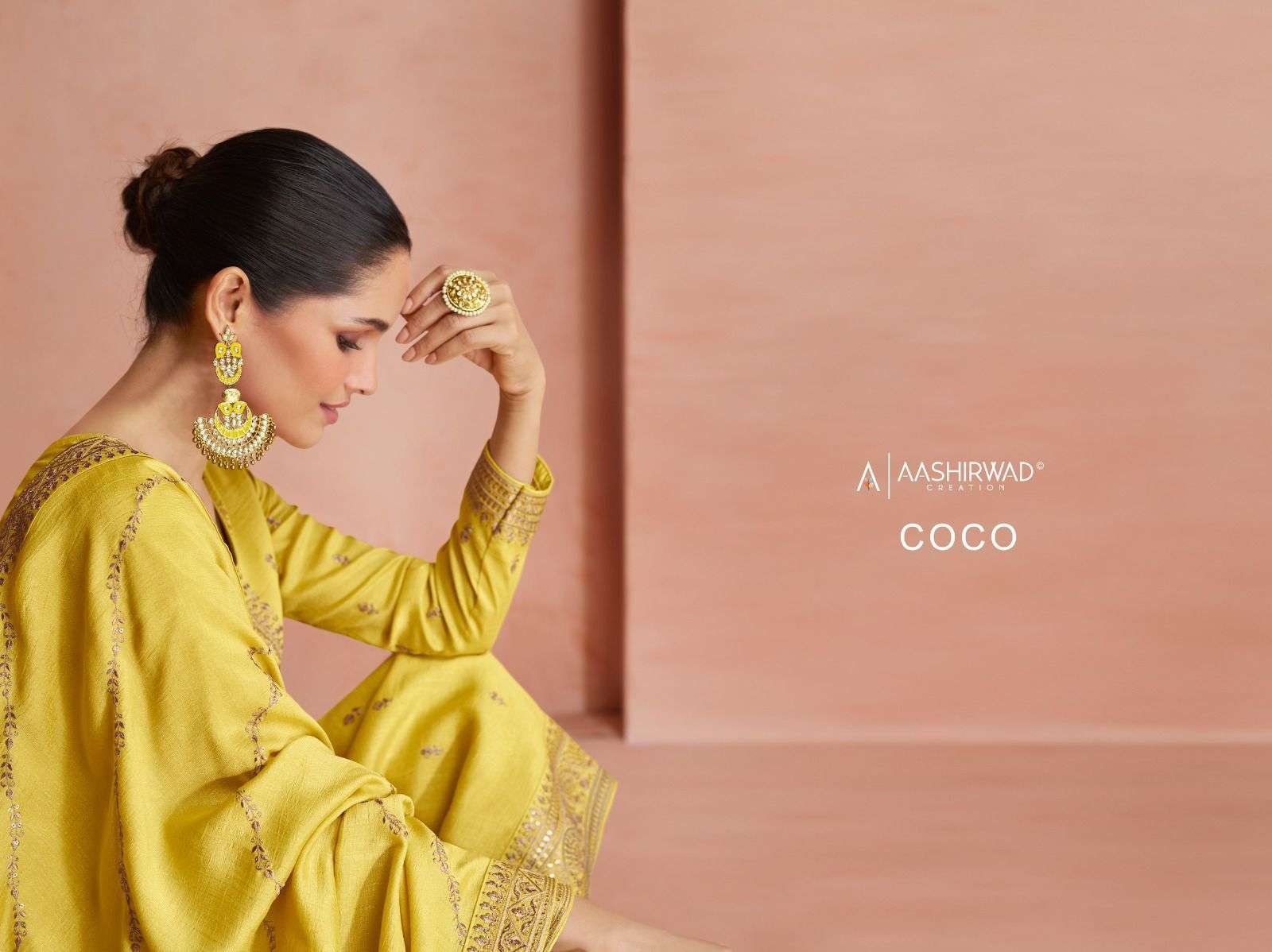 AASHIRWAD COCO Salwar kameez Wholesale catalog