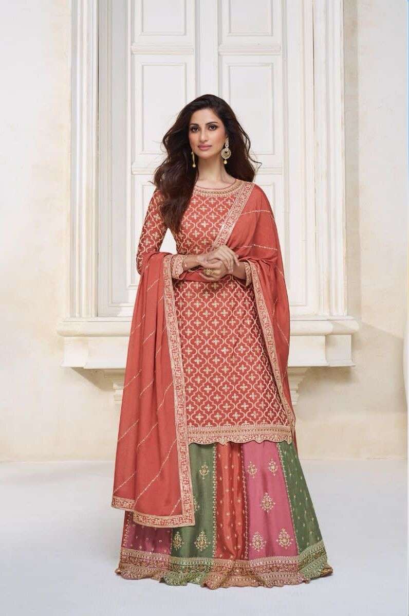 AASHIRWAD COLORS Salwar Kameez Wholesale catalog