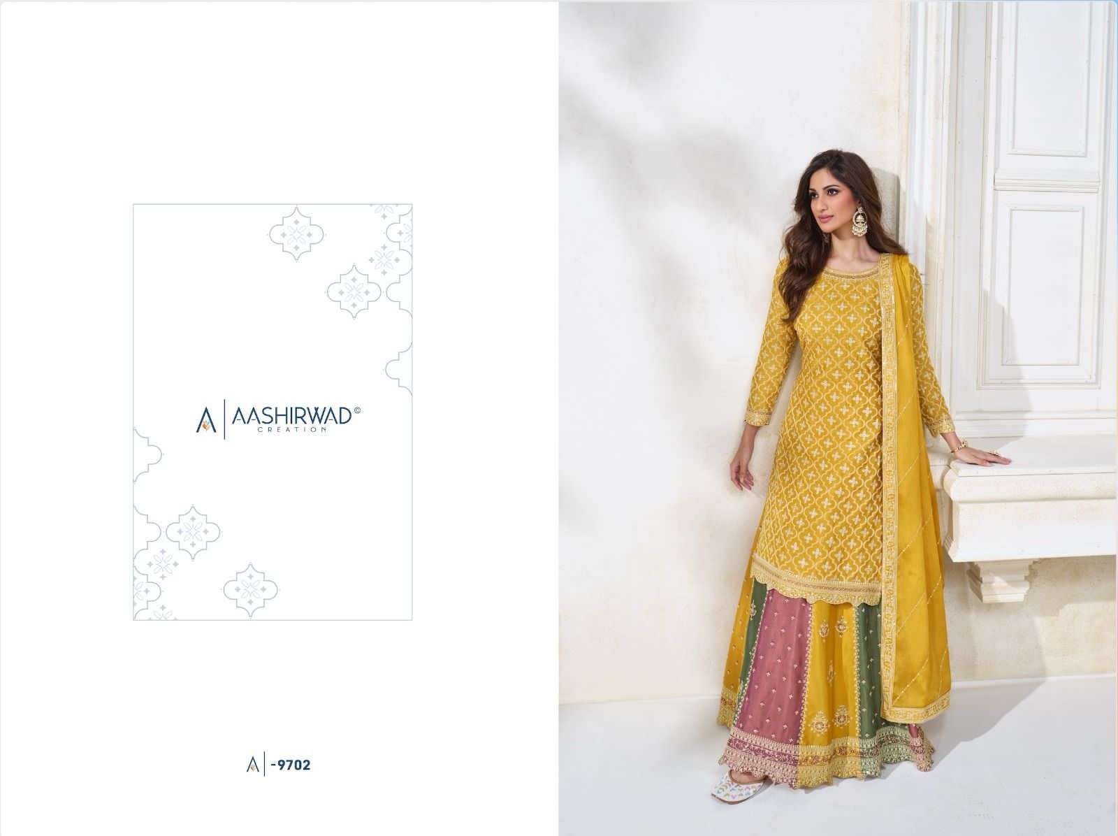 AASHIRWAD COLORS Salwar Kameez Wholesale catalog