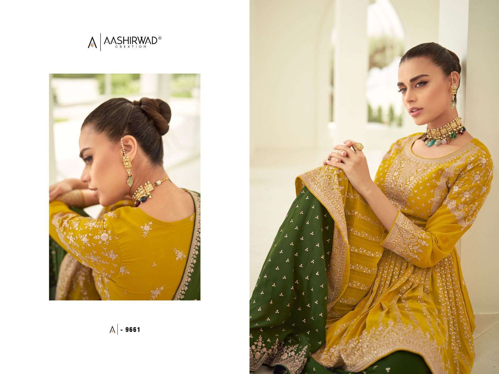 AASHIRWAD CREATION SOMYA  Salwar Kameez Wholesale catalog