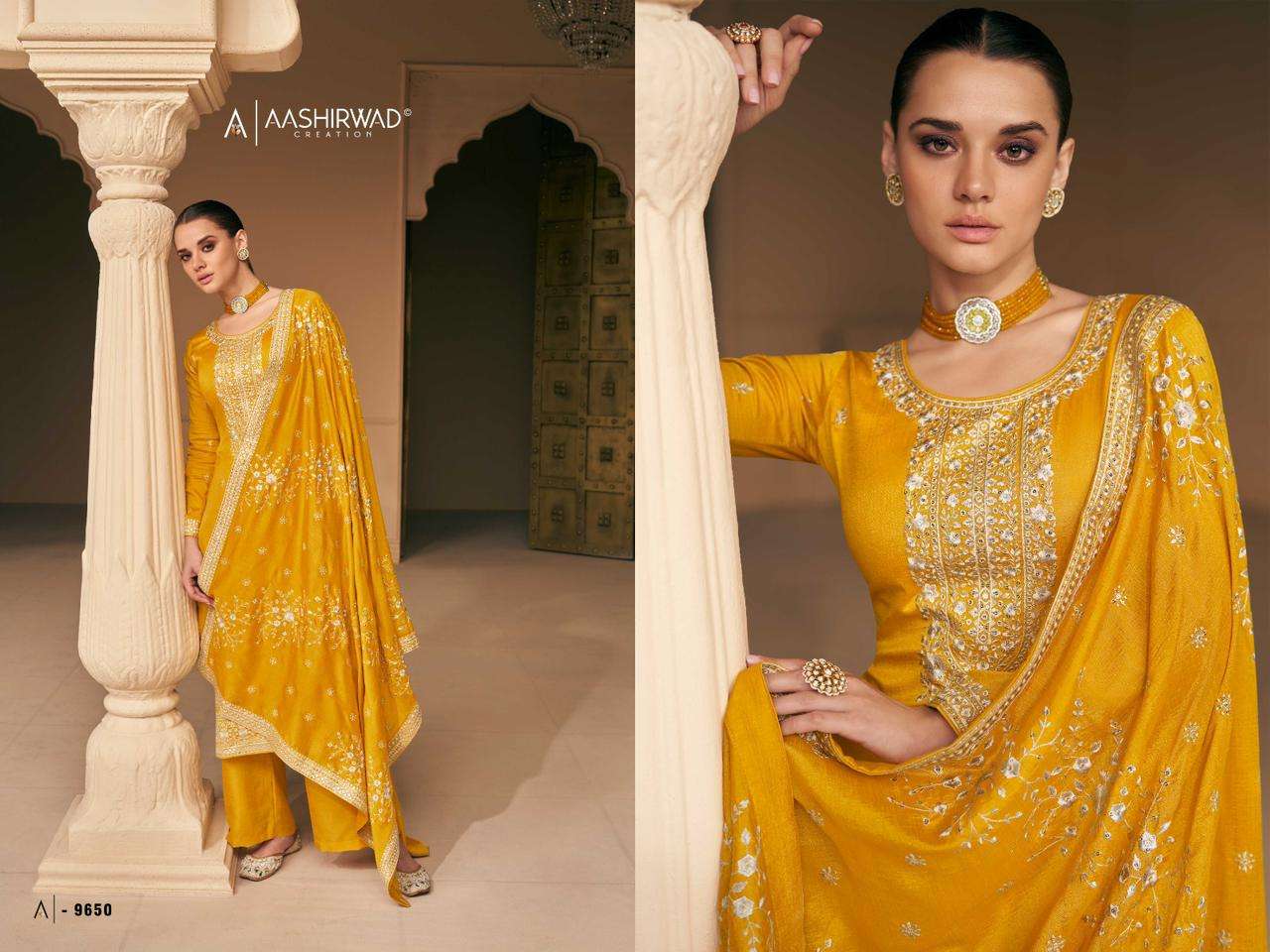 AASHIRWAD  FALAK Salwar Kameez Wholesale catalog