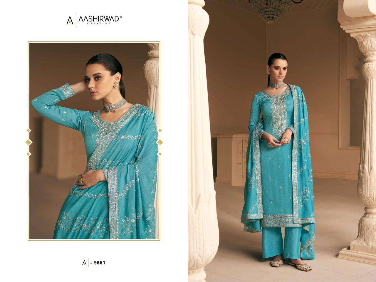 AASHIRWAD  FALAK Salwar Kameez Wholesale catalog