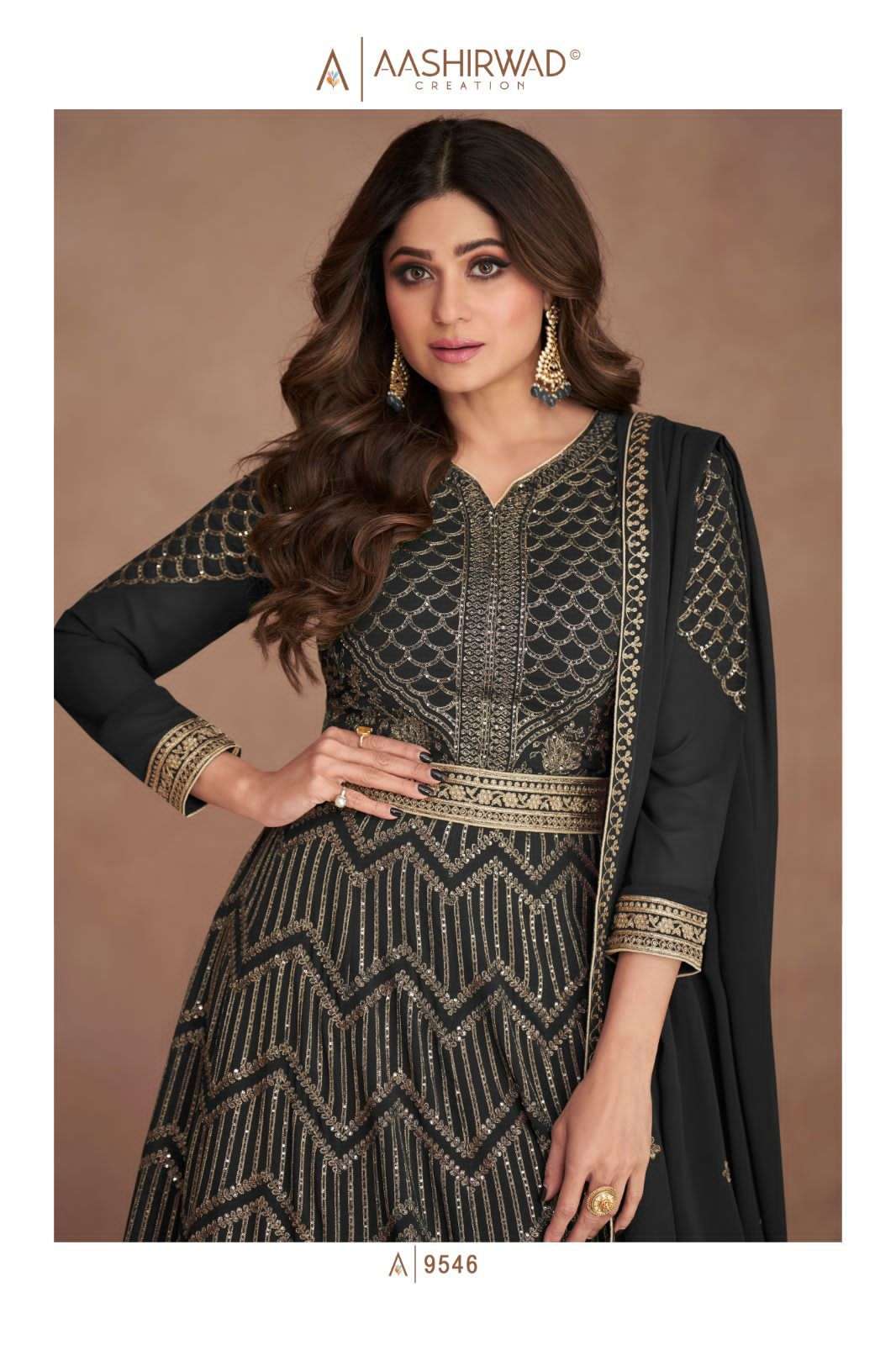 AASHIRWAD SAJNI  Salwar Kameez Wholesale catalog